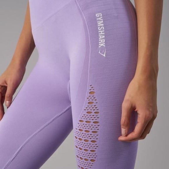 Gymshark Energy High Waisted Leggings Purple, XS - Picture 6 of 8